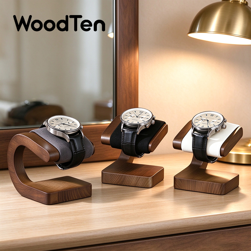 Jewelry And Watches Inc - Nuevo expositor de relojes WoodTen, soporte