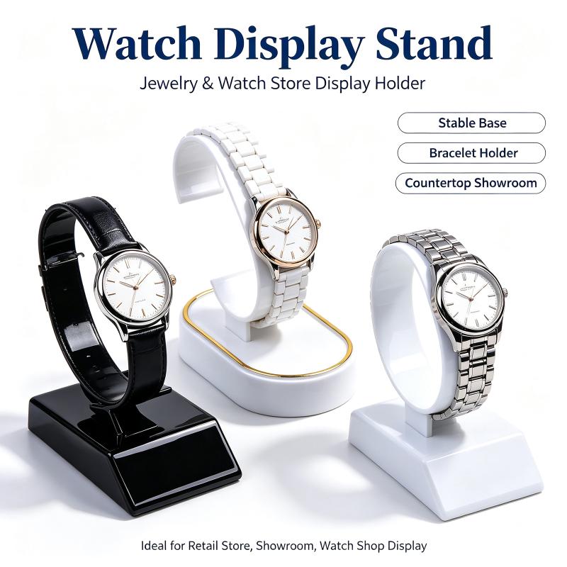 Expositor de relojes con forma - Jewelry And Watches Inc reseña y precio