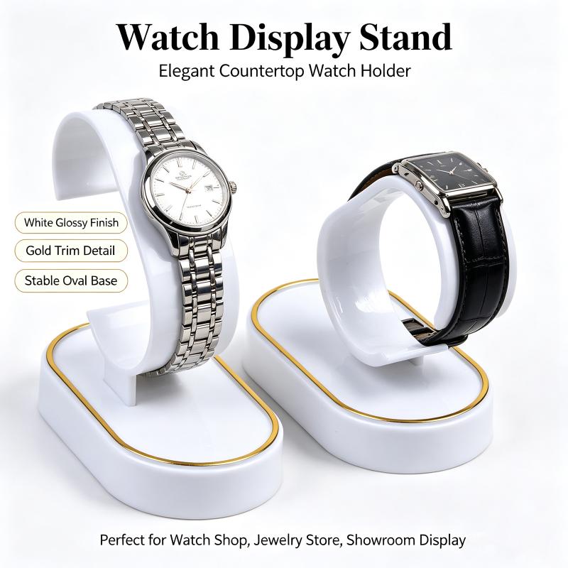Expositor de relojes con forma - Jewelry And Watches Inc reseña y precio