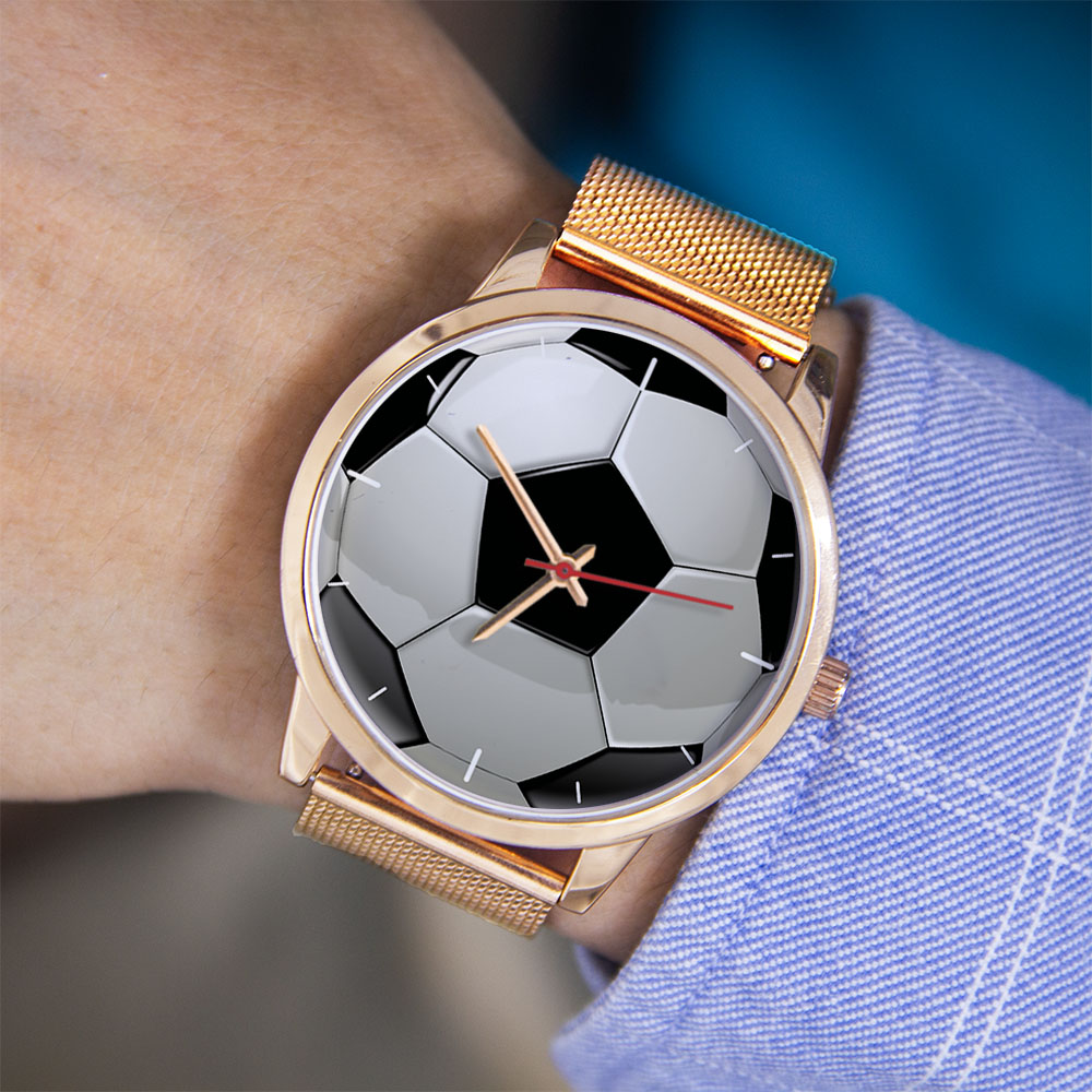 Fútbol Diseño de fútbol Fans P - Jewelry For Watches reseña y precio