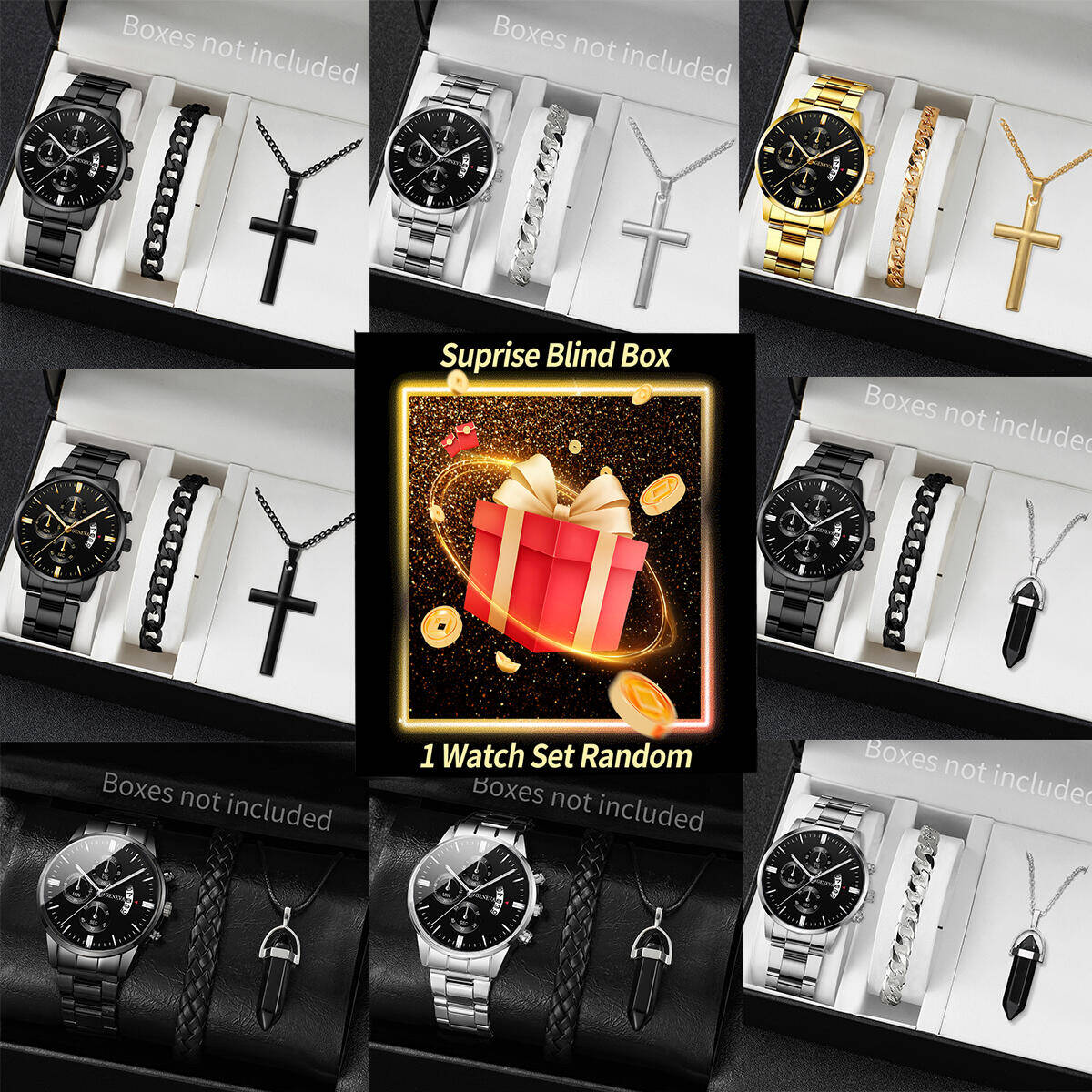 Caja ciega de Reloj misterioso - Jewelry For Watches reseña y precio