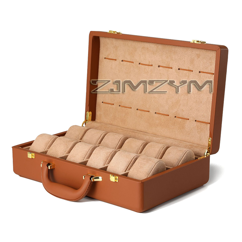 Caja para 12 Relojes, Estuche  - Watch Display Box reseña y precio